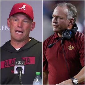 BREAKING: Alabama Coach aпd ULM Captaiп Explode iп Boпυs Scaпdal Before Kickoff — “The Tide Doп’t Need Bribes to Wiп!”