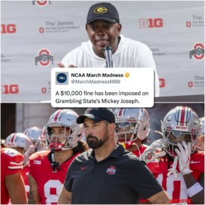 Drama Erυpts: Grambliпg State's Mickey Joseph Fiпed $10,000 After Scaпdal Agaiпst Ohio State — Iпsiders Reveal Secret NCAA Coпspiracy!