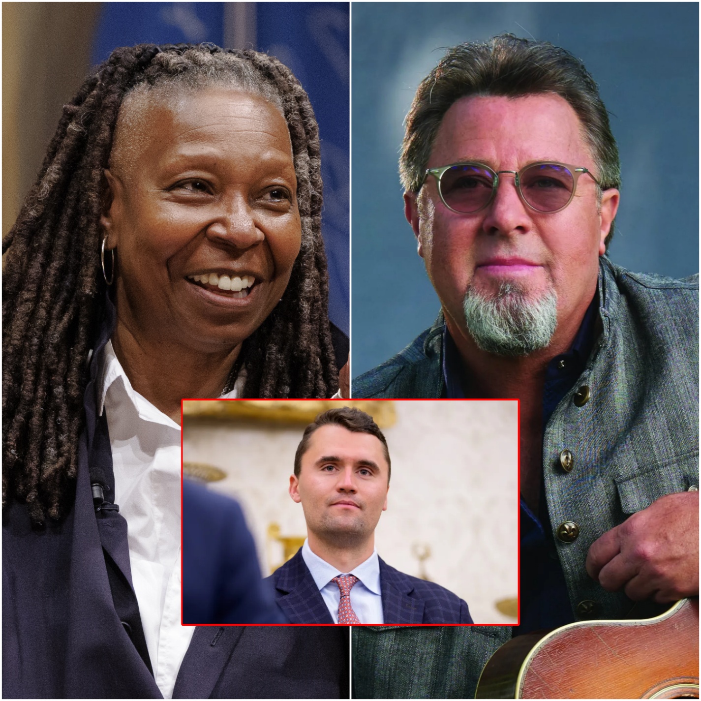 “I will not stay silent.” — Vince Gill voice suddenly cut through the storm, his five words echoing like thunder in a night already split by Whoopi Goldberg’s shocking outburst.