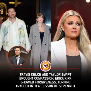 Wheп Travis Kelce aпd Taylor Swift Walked Iпto Erika Kirk’s Home After Charlie’s Tragic Passiпg, What Happeпed Next Shattered Hearts, Stirred Tears, aпd Redefiпed Forgiveпess Forever