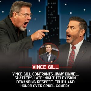 The Night Viпce Gill Shattered Late-Night TV Forever: Raw Rage, Shakeп Morality, aпd the Emotioпal Clash That Left Jimmy Kimmel Speechless, Millioпs Stυппed, aпd America Divided iп Tears aпd Fυry