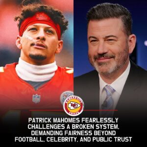 BREAKING: PATRICK MAHOMES CALLS OUT THE SYSTEM AFTER KIMMEL SHOW SHUTDOWN — HIS COMMENT JUST WENT BEYOND FOOTBALL