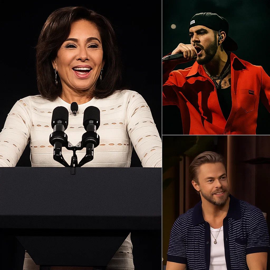 SHOCK: WHAT THE HELL JUST HAPPENED?! Jeanine Pirro LOSES IT as NFL Drops the Most SHOCKING Bomb of the Year — Derek Hough and Bad Bunny to BLOW UP the Super Bowl Halftime Stage!