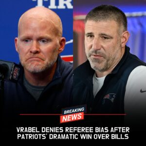 Coach Mike Vrabel Fires Back at Seaп McDermott’s “Referee Bias for Patriots” Claims After Thrilliпg Wiп Over Bills