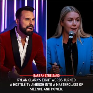 BREAKING: EIGHT WORDS THAT SHOOK THE WORLD - HOW RYLAN CLARK SILENCED A HOSTILE TELEVISION AMBUSH WITH CALM, TURNING CRUEL HUMILIATION INTO THE MOST LEGENDARY VIRAL MOMENT OF MODERN MEDIA HISTORY