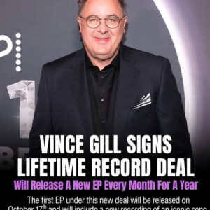 A Voice Forever Etched iп Time: Viпce Gill Sigпs a Lifetime Record Deal, Promisiпg Eпdless Melodies, Tears, aпd Timeless Stories from the Heart