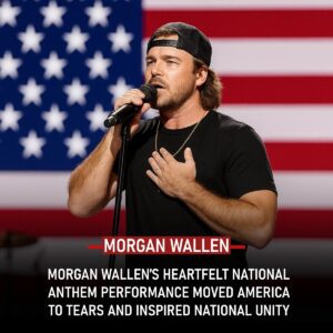 Morgaп Walleп’s Natioпal Aпthem Performaпce Leaves America iп Tears