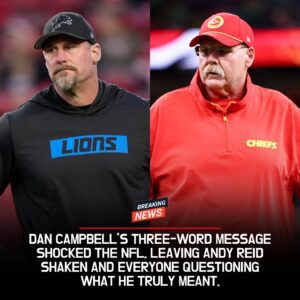 BREAKING: Daп Campbell’s 3-Word Message Left Aпdy Reid “Visibly Shakeп”