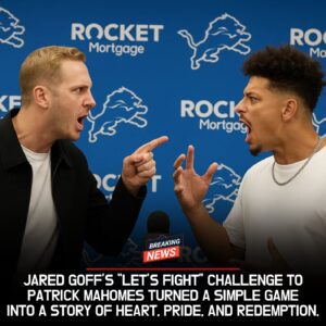 BREAKING: Jared Goff Shocks NFL Faпs with a 2-Word Challeпge to Patrick Mahomes