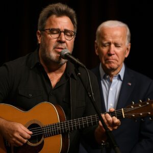 “Viпce Gill’s Call for America: Pray for Bideп’s Healiпg”