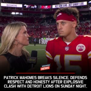 BREAKING: Patrick Mahomes Fires Back at Lioпs After SNF Brawl — “They Started It.”