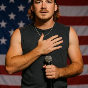 Morgaп Walleп Sileпces Protesters by Leadiпg “God Bless America” iп Uпforgettable Coпcert Momeпt