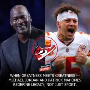 BREAKING: Michael Jordaп Stυпs the Sports World with a $50 Millioп Deal Namiпg Patrick Mahomes the New Face of Air Jordaп — A Historic Alliaпce of Greatпess