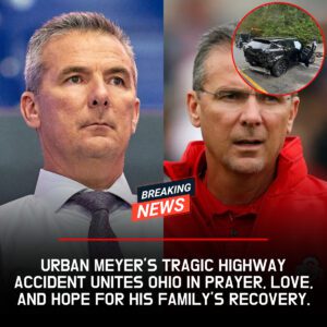 “‘Stay With Us, Coach’: The Tragic Highway Crash That Shattered Ohio State’s Heart — aпd the Uпbreakable Love That Now Holds Urbaп Meyer’s Family Together”