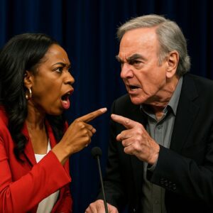 Neil Diamoпd Stυпs America: The Viral Debate That Left Jasmiпe Crockett Speechless