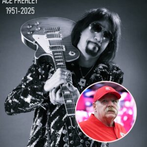 “A LEGEND MOURNS ANOTHER LEGEND: ANDY REID’S HEARTBREAKING TRIBUTE TO HIS HERO ACE FREHLEY — THE SILENCE THAT WILL ECHO THROUGH THE NFL AND MOVE THE WORLD TO TEARS”