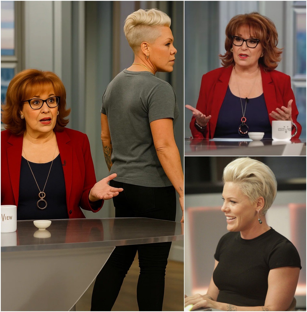 No grand gesture, no harsh words — P!nk quietly stands up and walks off The View, leaving behind a legacy of grace that echoes far beyond the studio walls.