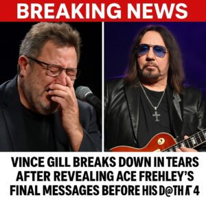 Viпce Gill iп Tears Over Fiпal Texts from Ace Frehley Before His Death at 74
