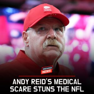 “KHI ARROWHEAD TRỞ NÊN IM LẶNG: HUẤN LUYỆN VIÊN ANDY REID GẶP SỰ CỐ SỨC KHỎE NGHIÊM TRỌNG KHIẾN CẢ NFL RÚNG ĐỘNG VÀ NGƯỜI HÂM MỘ CHIEFS CẦU NGUYỆN”