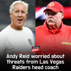 RAIDERS HEAD COACH PETE CARROLL’S ‘THREAT MESSAGE’ TO THE CHIEFS HAS ANDY REID WORRIED AHEAD OF THEIR CLASH — A STORM IS COMING TO THE NFL”