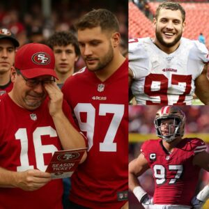 “WHEN LOYALTY IS REPAID WITH LOVE: SAN FRANCISCO 49ERS STUN THE WORLD BY PAYING A LIFELONG FAN’S MEDICAL BILLS AND GIVING HIM FIVE SEASONS OF FREE ACCESS