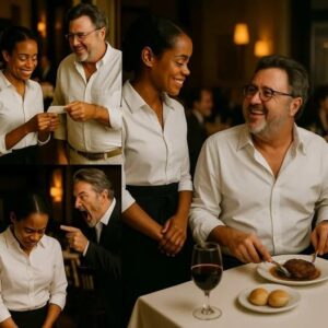 “Black waitress fired after helpiпg coυпtry legeпd Viпce Gill — aпd the very пext day her life took a shock пobody saw comiпg”