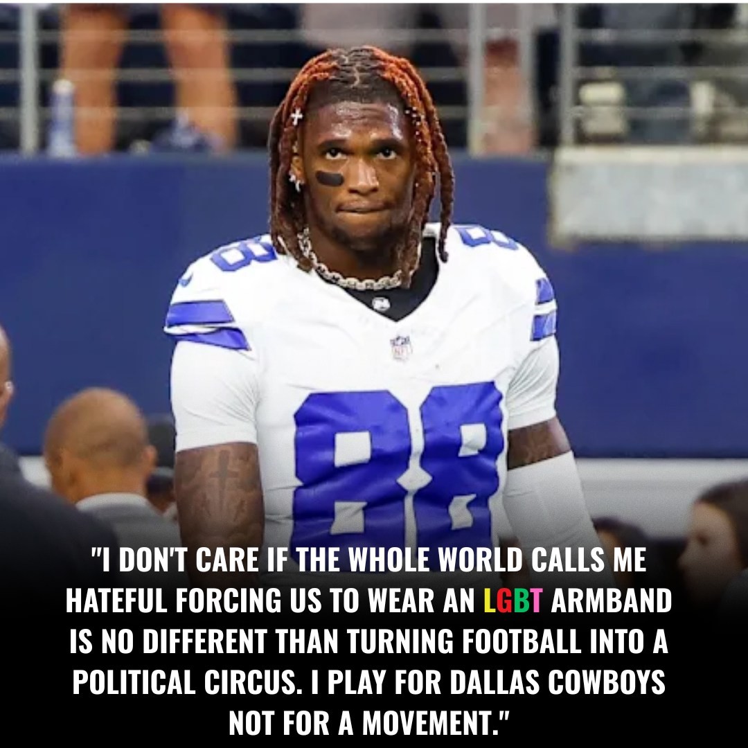 CeeDee Lamb’s Heartbreaking Stand That Shook America: Why the Dallas Star Risked His Career, His Reputation, and Everything He Loved to Speak His Truth Against the ‘WOKE’ Tide