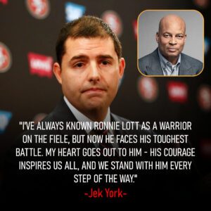 “HE FOUGHT ON THE FIELD, NOW HE FIGHTS FOR HIS LIFE” — NFL WORLD IN TEARS AS 49ERS LEGEND RONNIE LOTT, FOUR-TIME SUPER BOWL CHAMPION, REVEALS HIS CANCER BATTLE