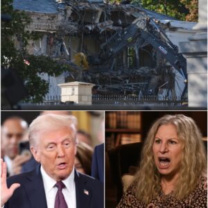 When Gold Shines Too Bright: Barbra Streisand’s Heartbreaking Rebuke That Turned America’s Glittering Fantasy Into a Mirror of Vanity, Power, and Lost Compassion Inside Trump’s $200M Ballroom.