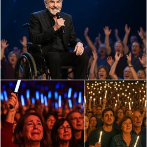 BREAKING: When the Music Faded, 40,000 Hearts Became His Voice — The Night Neil Diamond’s Silence Turned into the Loudest Love Song the World Had Ever Heard