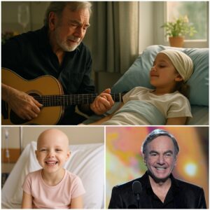 “He Walked Into a Hospital Room With No Cameras, No Fame, and Just His Guitar — What Neil Diamond Did Next Left the World Speechless in Tears”