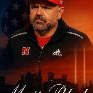 “When the Stadium Fell Silent: Matt Rhule’s Unforgettable Act That Turned Division Into Unity and Made America Sing Again Inside a Nebraska Night.”