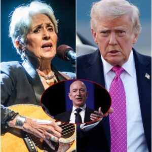 When the Voice of Conscience Dared to Sing Against Power: Joan Baez’s Heartbreaking Ultimatum That Shook Jeff Bezos, Silenced Trump, and Awakened a Nation’s Soul