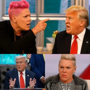 When P!nk Faced Down Donald Trump Over “Just Give Me a Reason” — And Turned a Political Rally Into a Moment America Couldn’t Forget