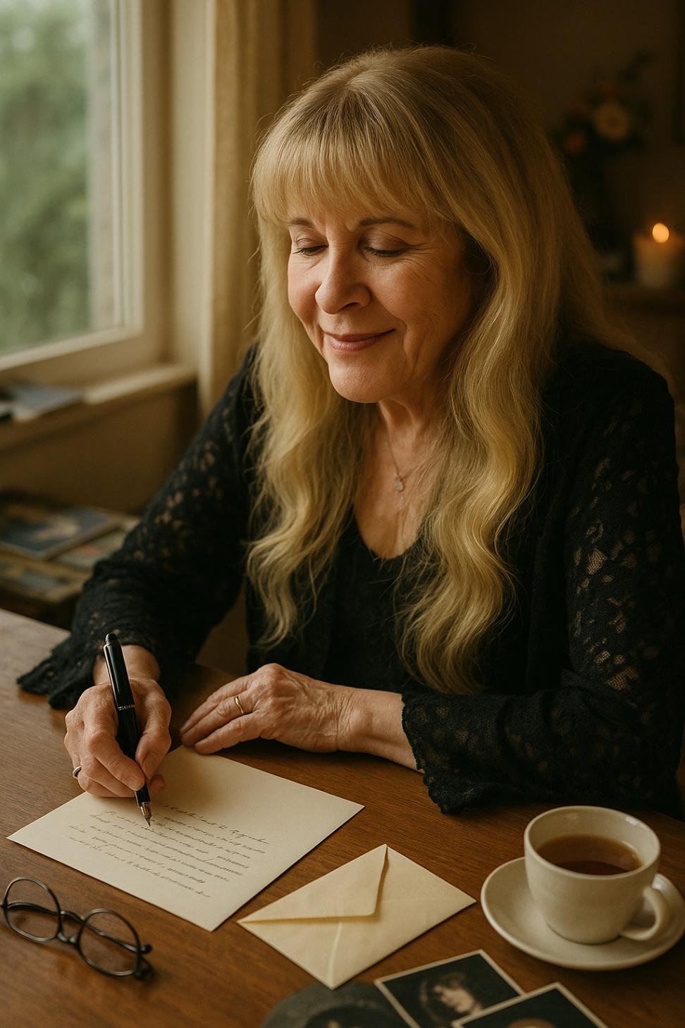 Stevie Nicks Writes Handwritten Letter Thanking Fans After 50 Years in Music — “I Could Never Have Come This Far Without You”