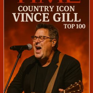 CONGRATULATIONS: Country music superstar Vince Gill has been named one of the most influential people in music by TIME Magazine — but the story behind the milestone might surprise you