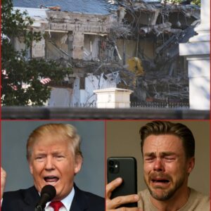 BREAKING: The Day Derek Hough Broke Down in Fake Tears Over Trump’s White House — A Masterclass in Drama, Hypocrisy, and the Art of Crying for Cameras Instead of Country