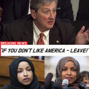 Senator John Kennedy Sparks Political Firestorm After Telling Ilhan Omar and “The Squad” to “Leave America” in Explosive Capitol Showdown