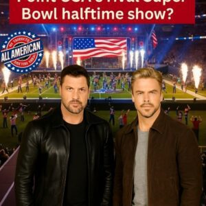 “When Love Dances Again Under the Spotlight: How Maksim Chmerkovskiy and Derek Hough Bring Faith, Brotherhood, and a Fallen Hero’s Dream to Life in the All-American Halftime Show”