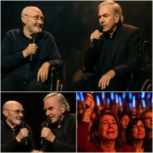 “When the Lights Faded and the Legends Rose Again: The Unforgettable Night Phil Collins and Neil Diamond Sang Their Final Song and Brought the World to Tears”