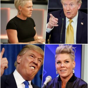P!NK’s Explosive Live TV Moment Goes Viral as She Silences President Trump with Just One Word — The Unscripted Takedown Everyone Is Talking About