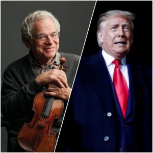 Itzhak Perlman Leaves Donald Trump Stunned and Speechless on Live TV With Just One Word — The Viral Moment That’s Shaking Politics, Art, and the Internet