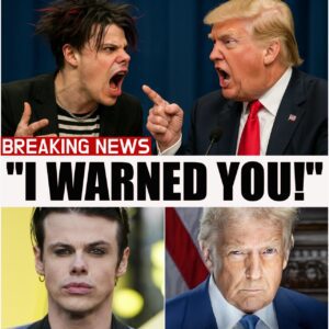 BREAKING: The Night YUNGBLUD Looked Trump Straight in the Eyes and Said One Word That Shattered His Ego, Silenced a Nation, and Broke the Internet Forever