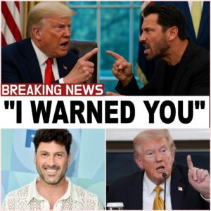 “One Word That Shook the World: The Unbelievable Live Moment When Maksim Chmerkovskiy Faced Donald Trump and Said the Sentence That Ended Everything in Front of Millions”