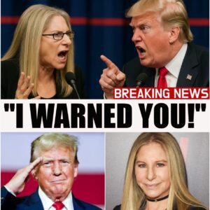 The One Word That Shattered the Silence: How Barbra Streisand Looked Trump in the Eye, Spoke from the Heart, and Moved a Nation to Tears on Live TV