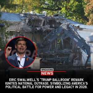 🔥 “TRUMP BALLROOM MELTDOWN” — Eric Swalwell’s Shockwave That Shook America and Lit the Fuse for 2028 🔥 -