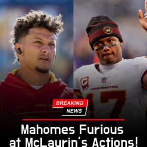 Patrick Mahomes Breaks His Silence in Tears: “You Crossed the Line When You Hurt My Family” — The NFL World Stunned as the Kansas City Superstar Promises Retaliation After Washington’s McLaurin T.’s Vile Actions During a Controversial Chiefs Victory That Shook the League and Tested the Meaning of Sportsmanship, Loyalty, and Love -hti