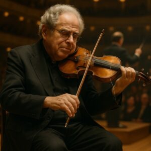 Itzhak Perlman Teaches the World a Powerful Lesson on Resilience and Artistry After Finishing a Full Performance With a Broken Violin String -du