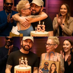 “HE NEVER SAW IT COMING.” Eminem’s Birthday Surprise from Kim Scott, Hailie Jade, and Snoop Dogg Leaves the Rap Legend in Tears - th